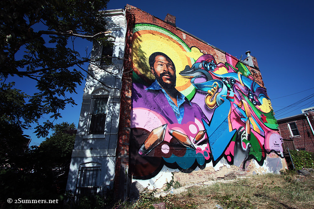 Marvin Gaye mural