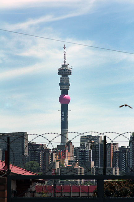 Hillbrow Tower from Troyeville