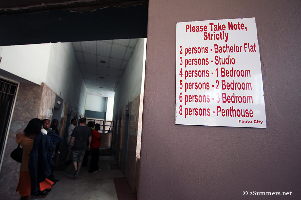 waiting for elevator sm