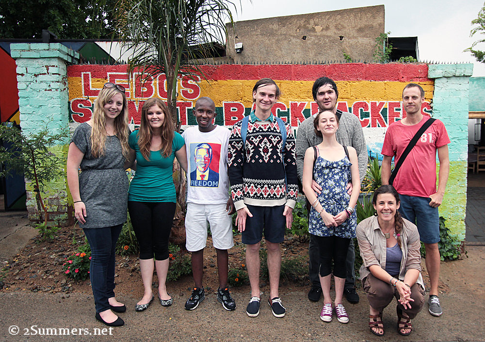 Group pic at Lebo’s