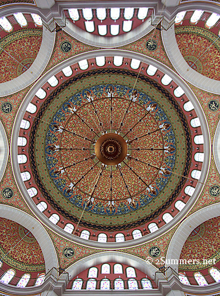 Mosque ceiling