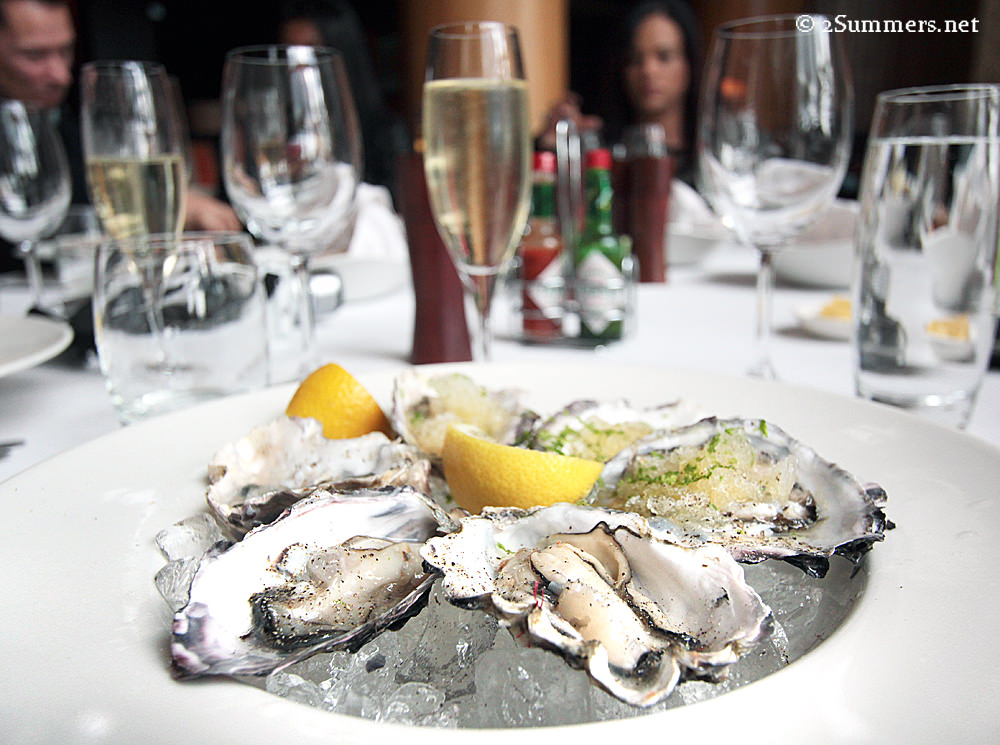 Conrad Pezula oysters