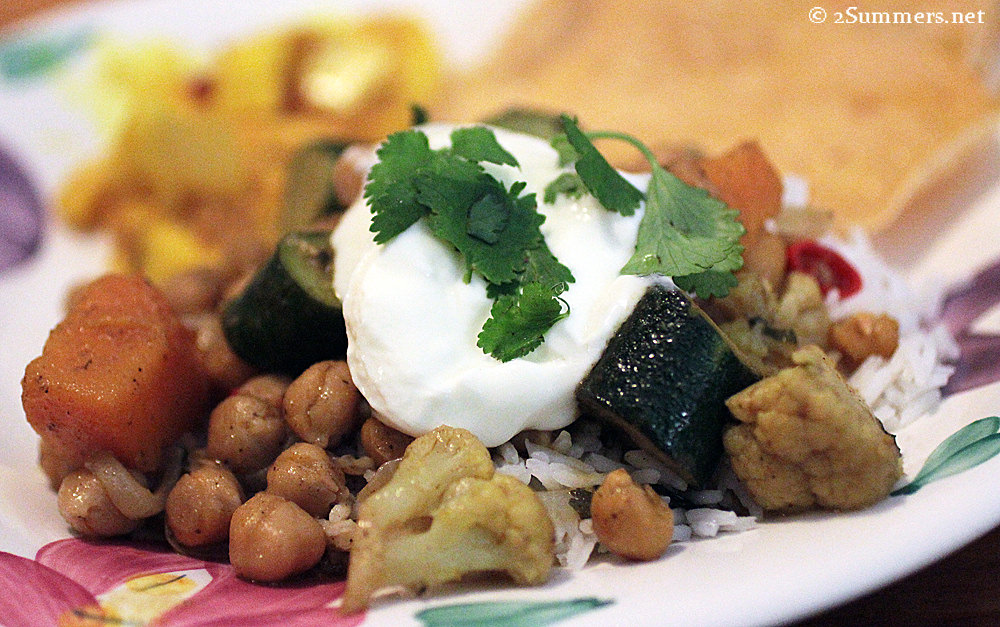 Chickpea curry small