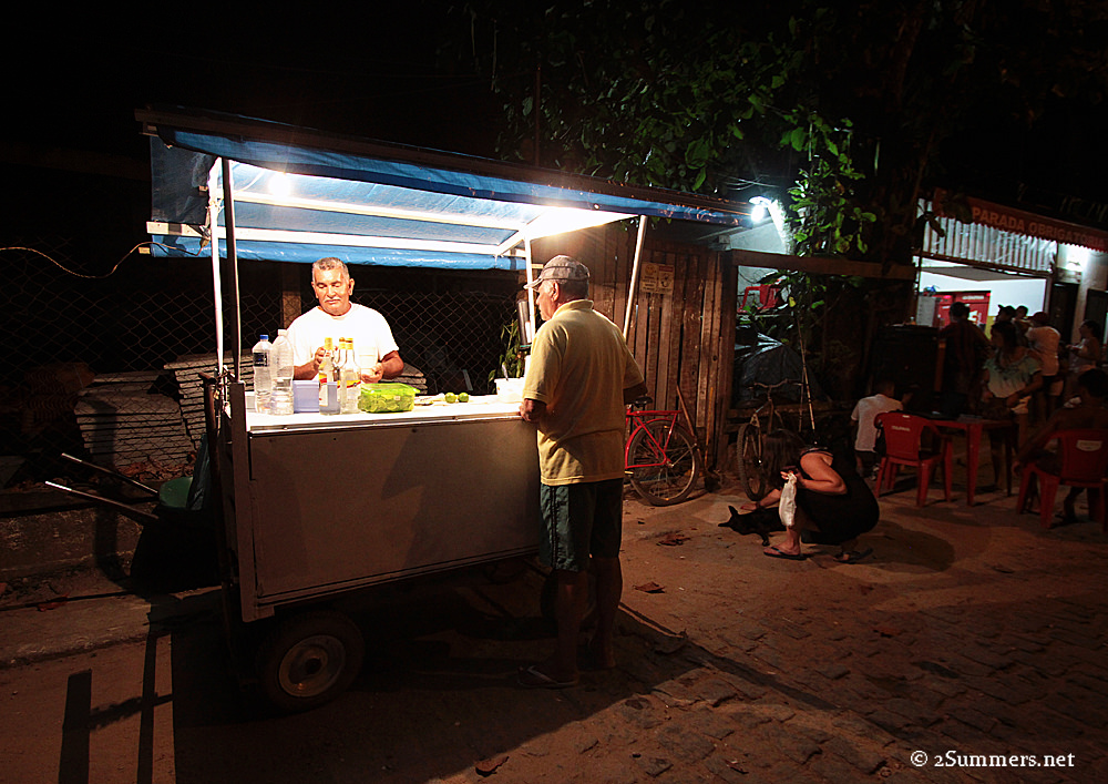 Isla Grande caipirinhas
