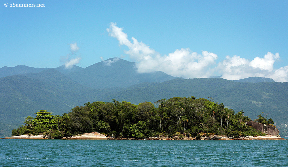View from Paraty boat