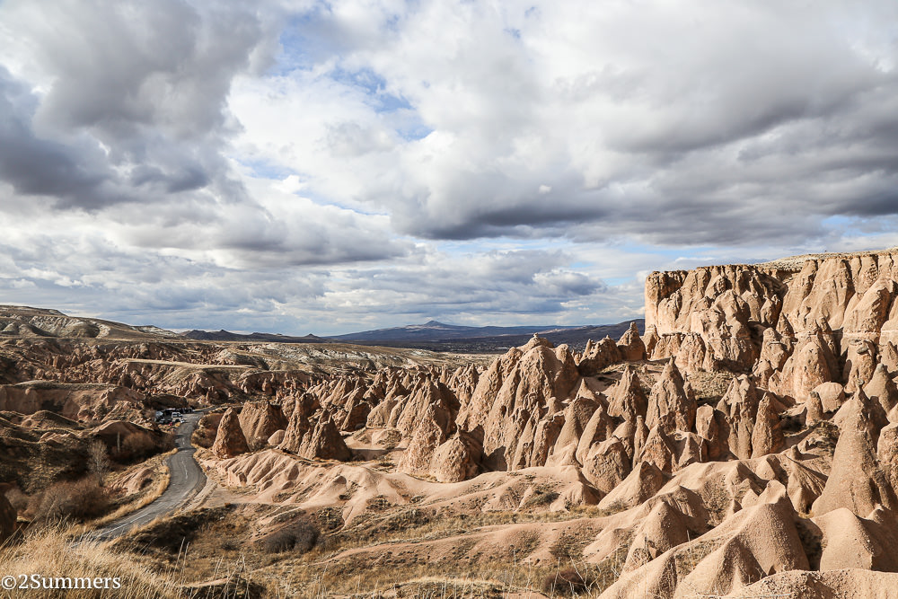 The fairy chimneys of Cappadocia