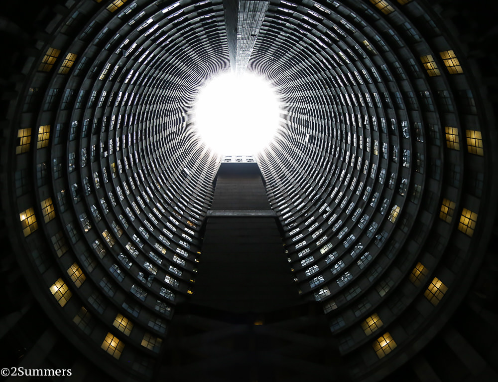 Inside the core of Ponte City