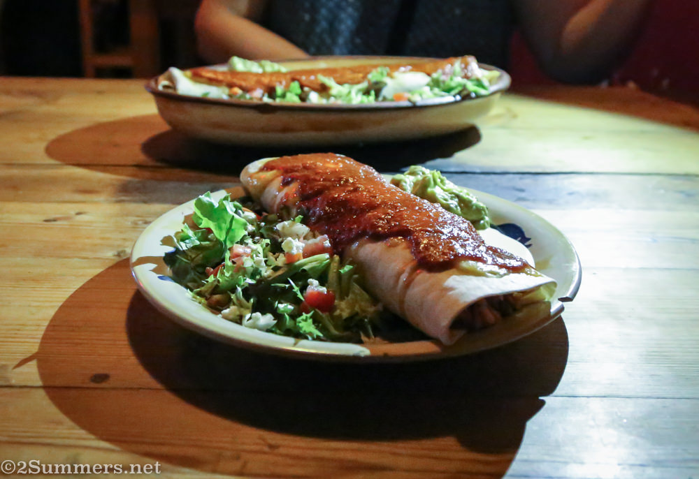 Burritos from Cafe Mexicho