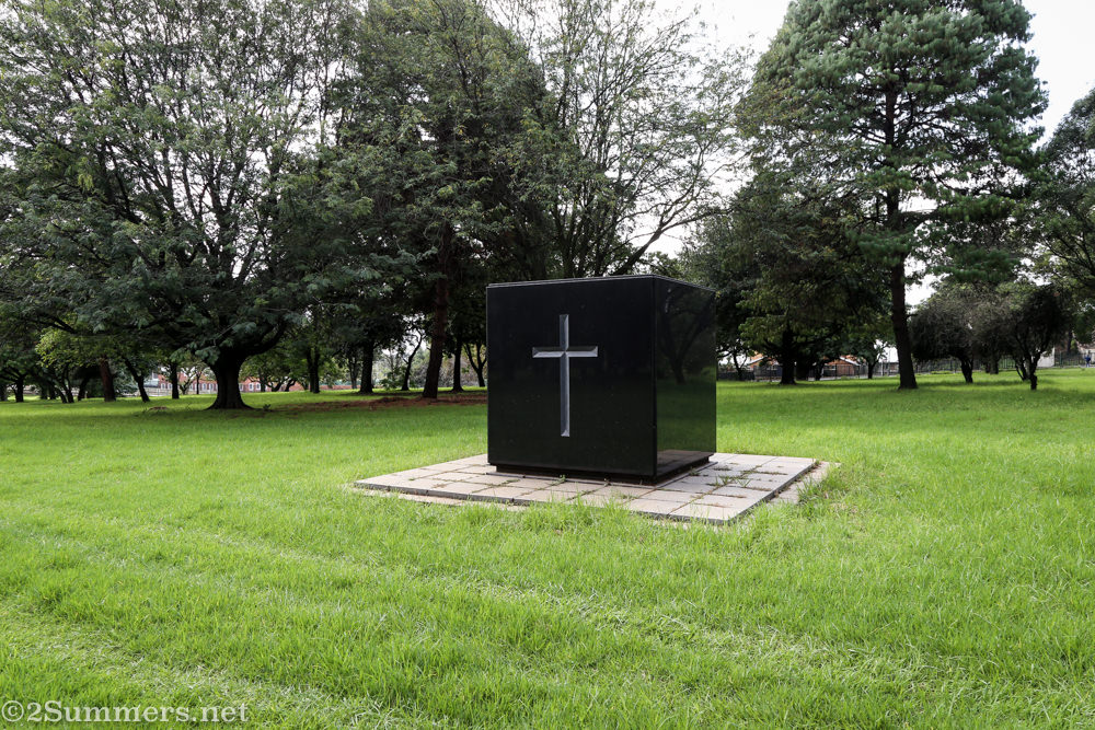 Enoch Sontonga Memorial in Braamfontein Cemetery