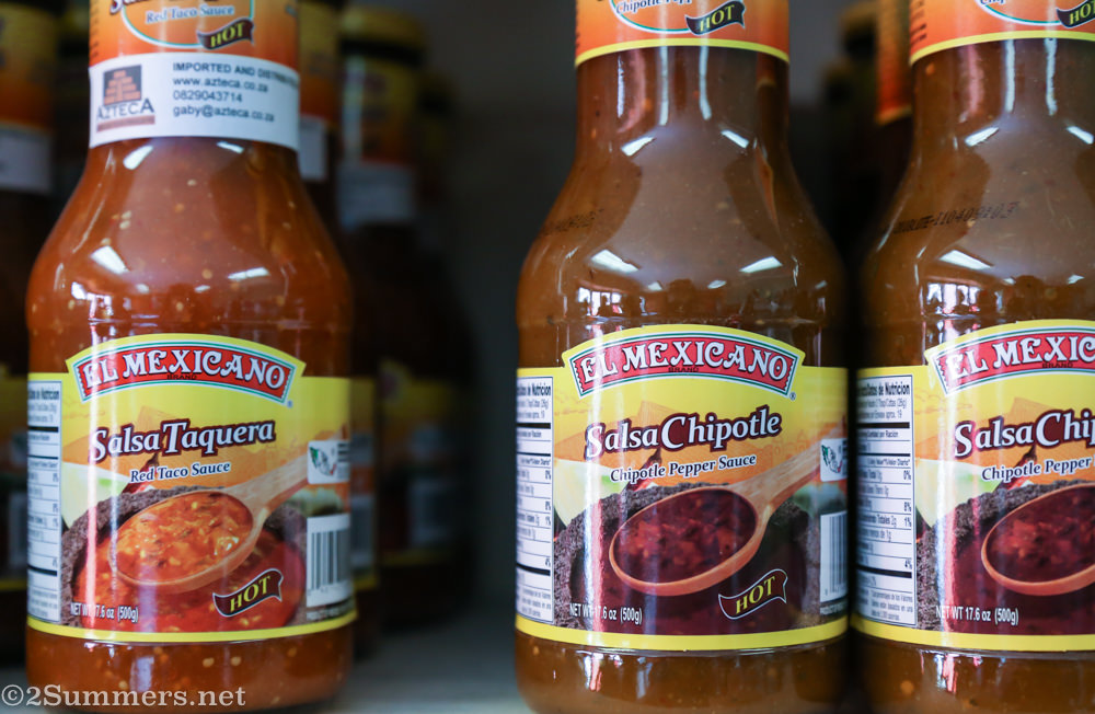 Azteca Mexican food salsa