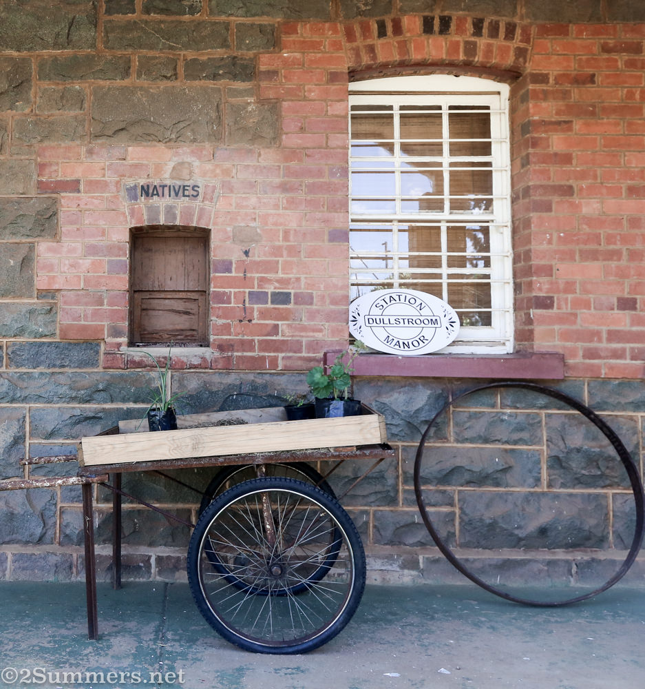 Dullstroom train station window