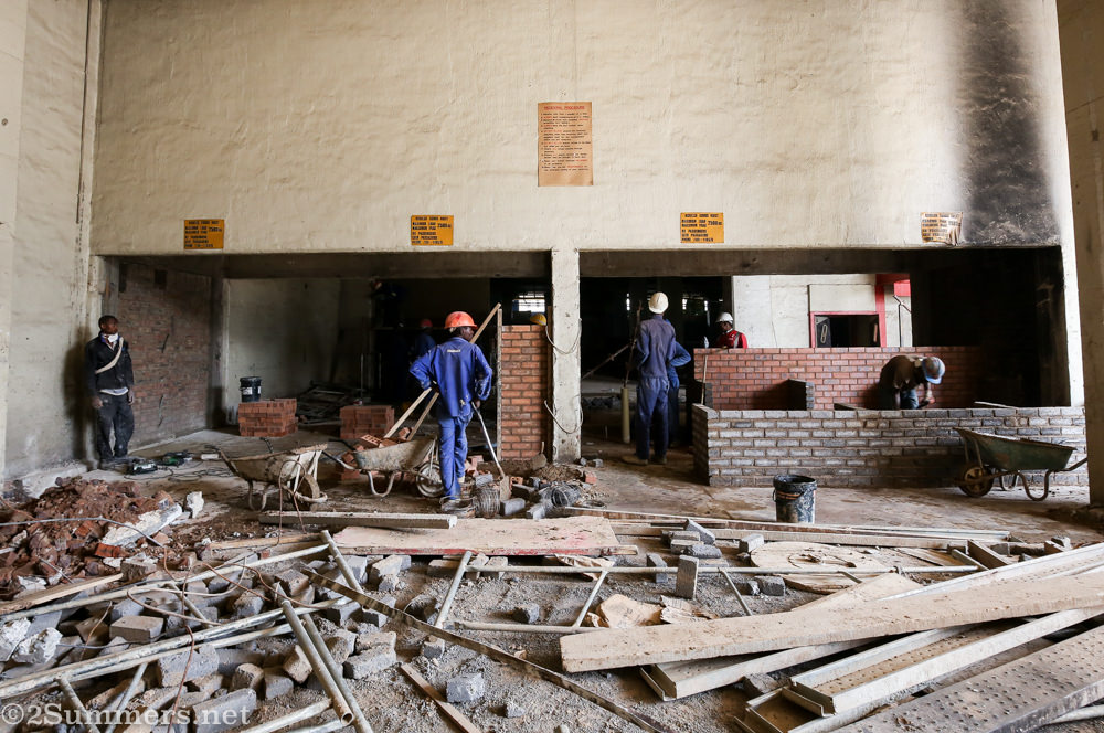 One Eloff construction of Joziburg Lane