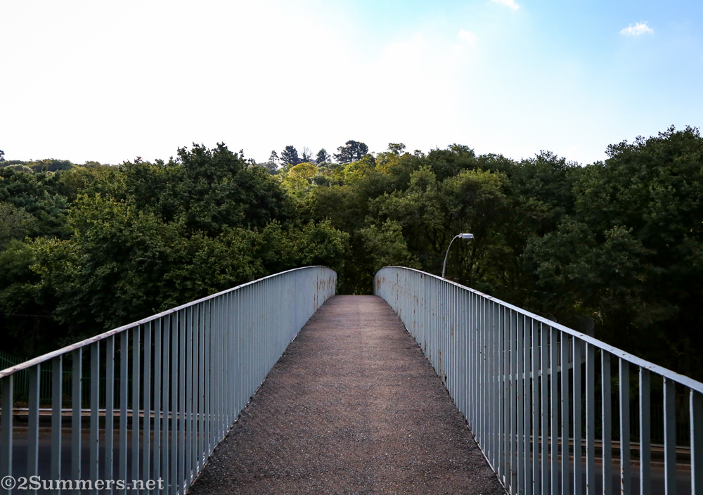 Pedestrian bridge in the Wilds