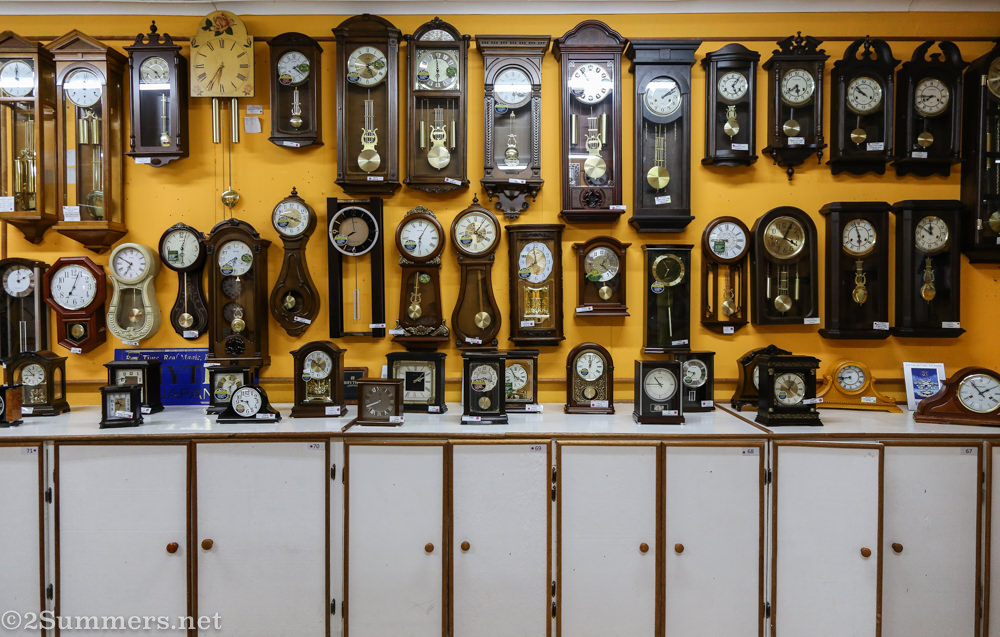 World of clocks room