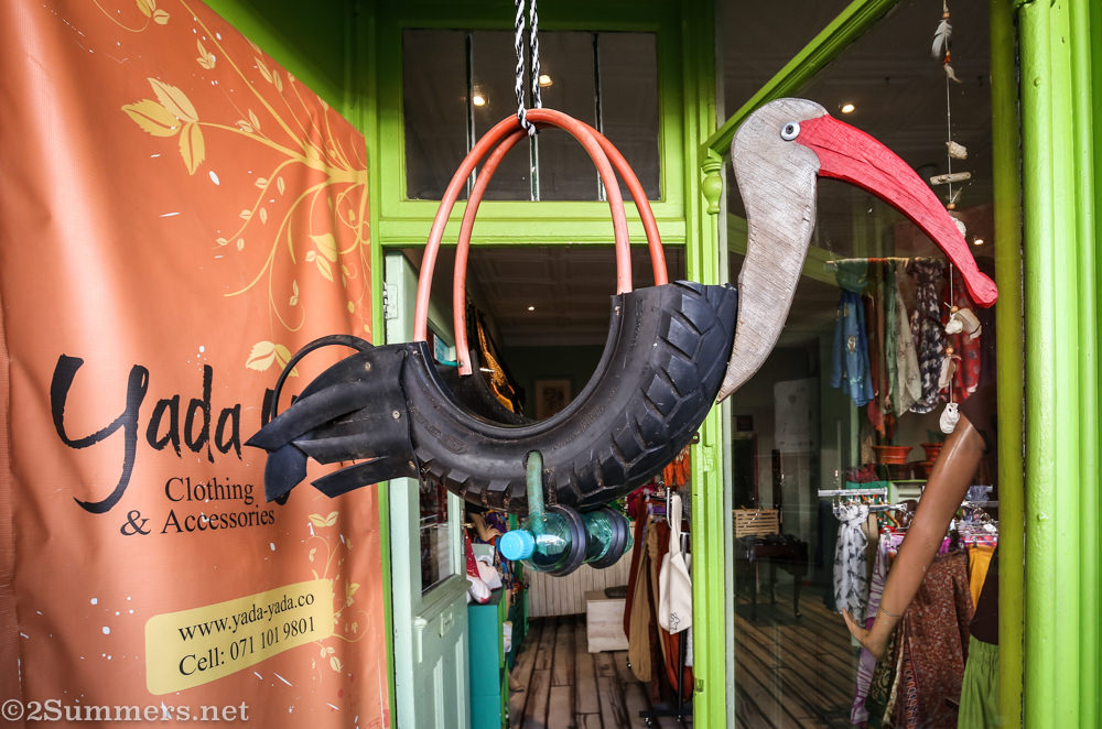 Hadeda planter at Yada Yada