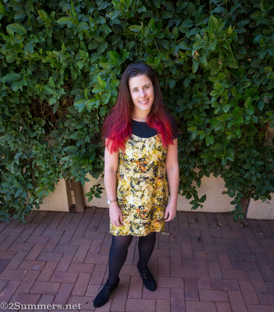 Heather in Hlamvu dress