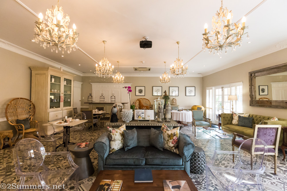 High tea room at Fairlawns