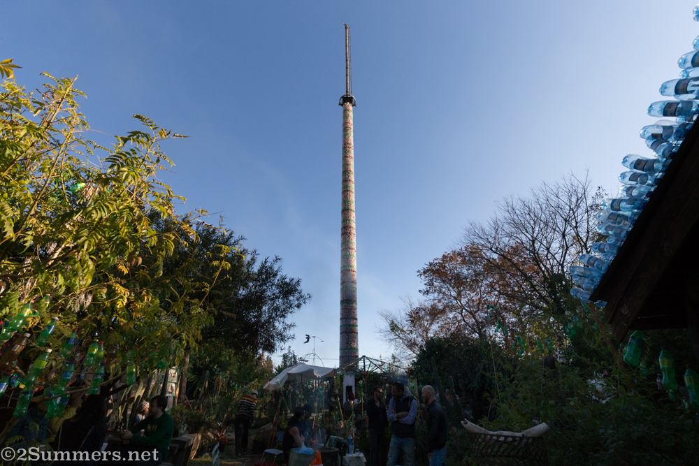 iThemba Tower in Spaza Gallery garden