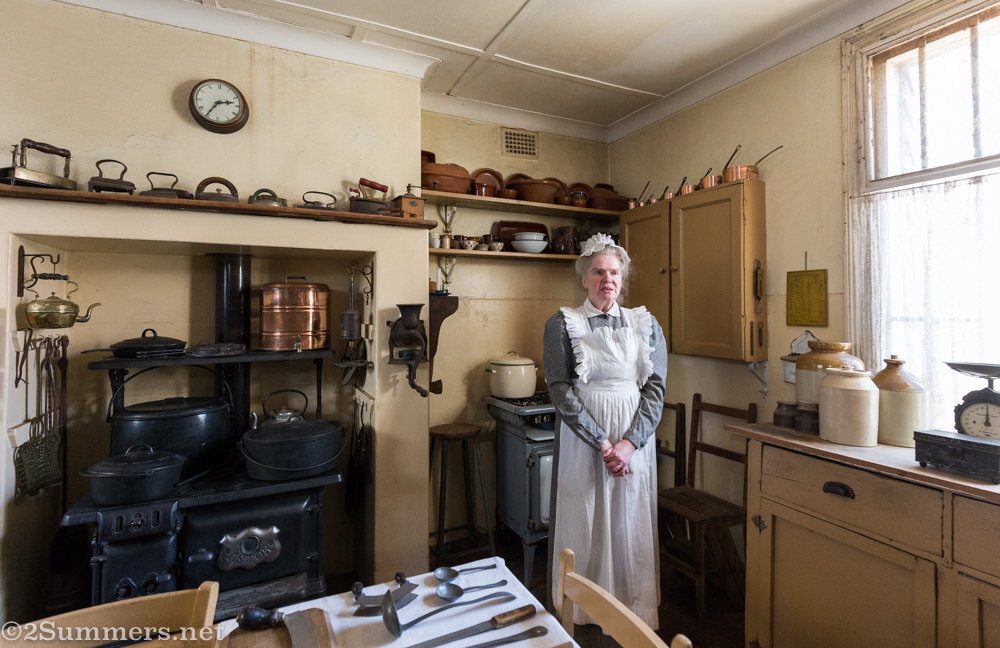 Katharine Love in Lindfield House kitchen