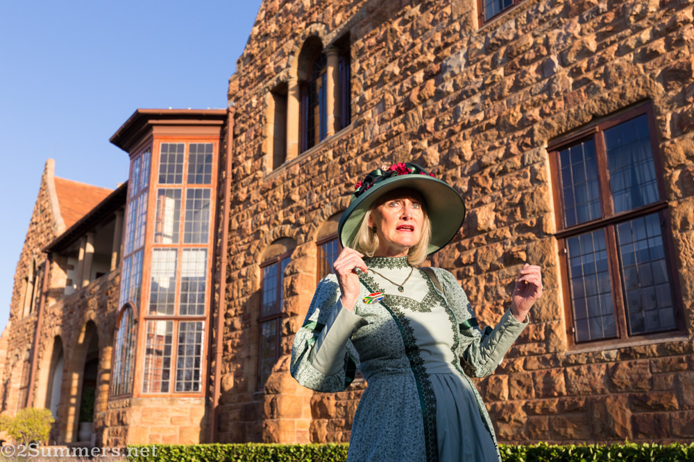 Deanna Kirby, Johannesburg Heritage guide, at Northwards