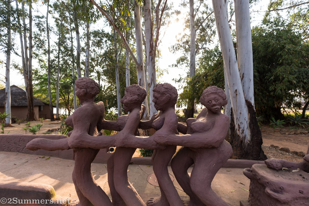 Venda Domba dance sculpture