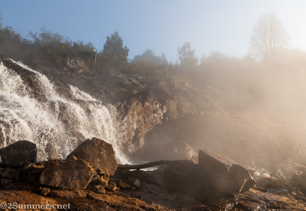 Ebenezer Dam waterfall