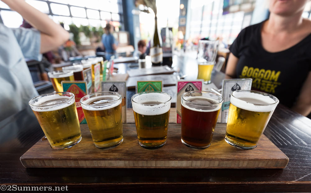 Beer taster at Devil’s Peak