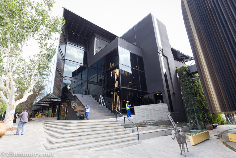 Trumpet Building at Keyes Art Mile