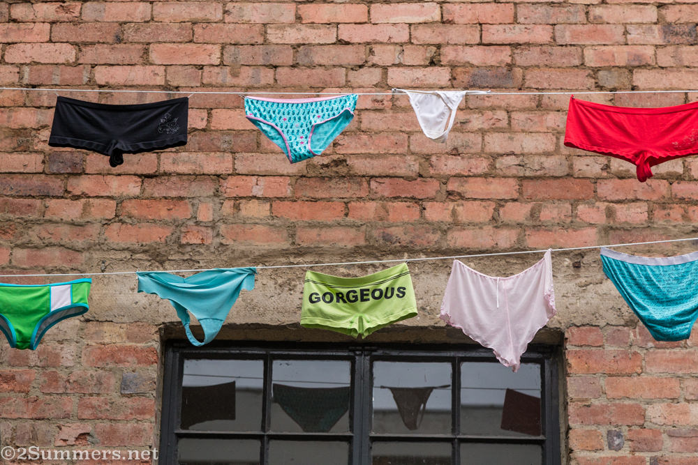 SA Dirty Laundry underwear exhibition