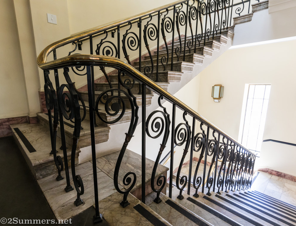 Staircase in the Johannesburg City Library