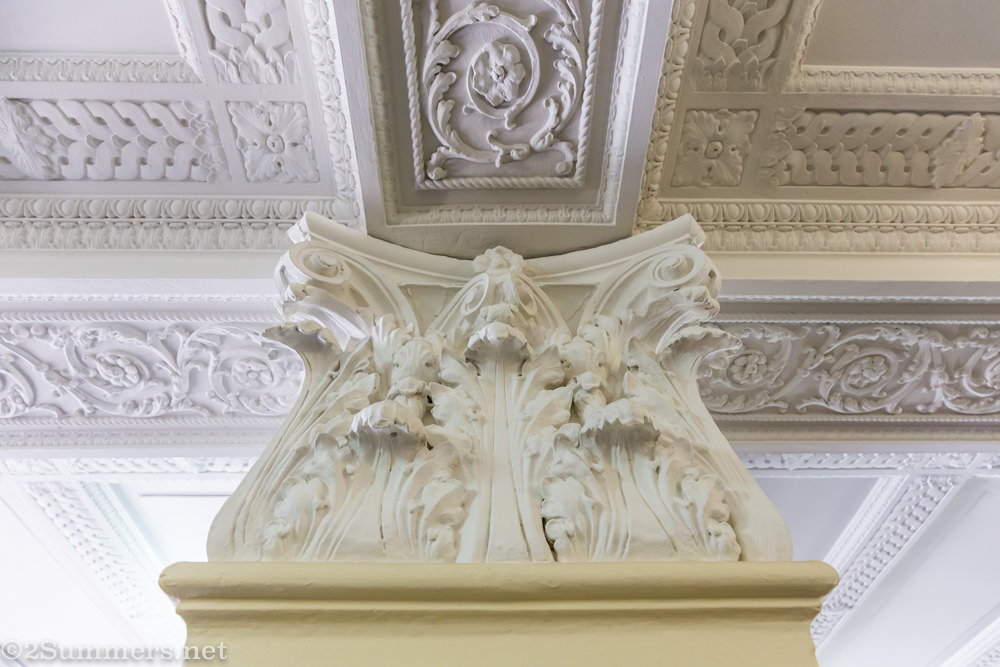 Pillar in the library