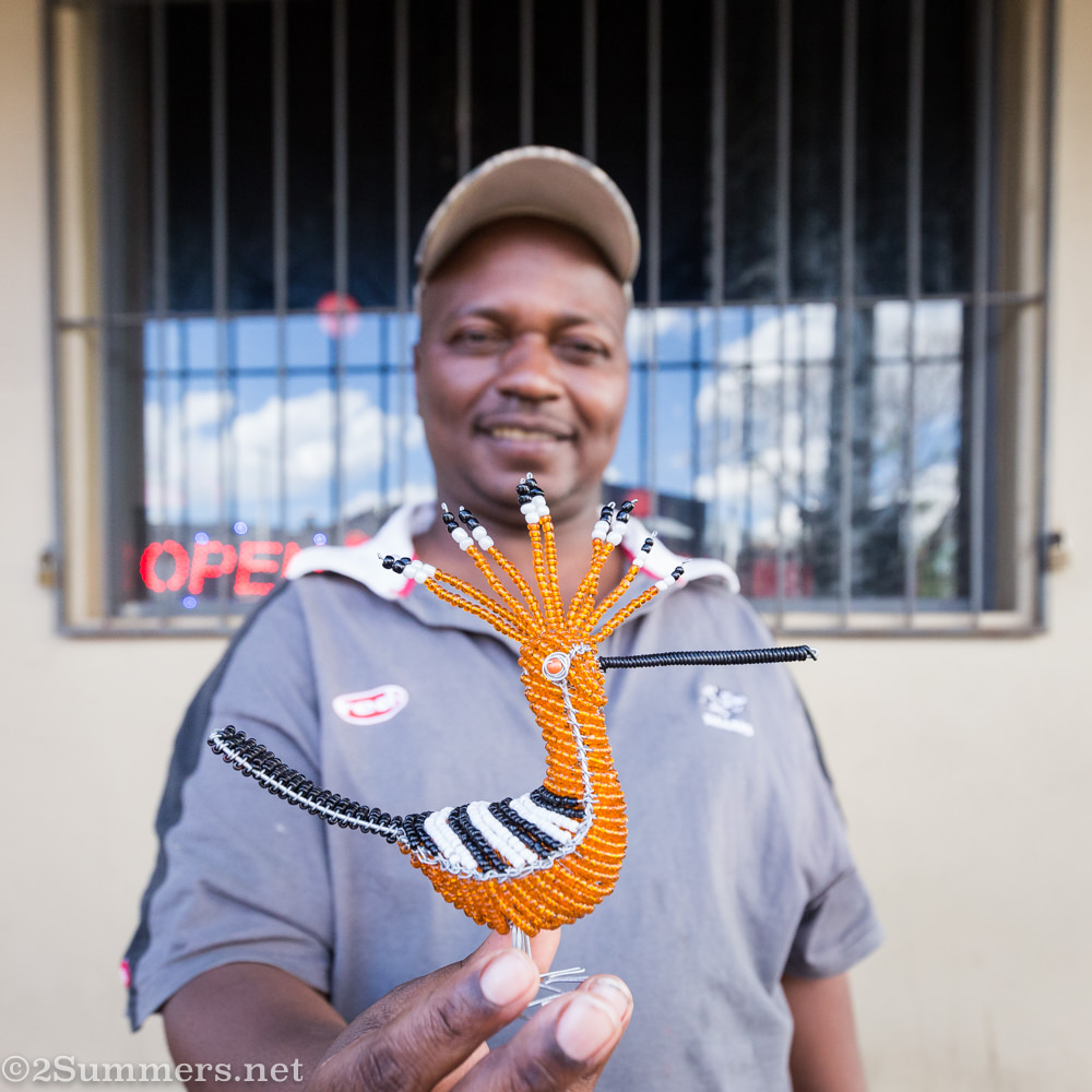 Shepherd and his beaded hoopoe in Melville, the best antidote to the Trumpacolypse