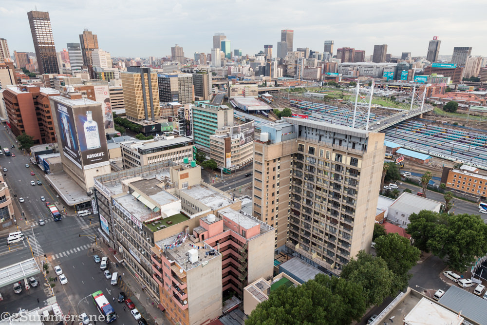 View of Braamfontein from Randlords