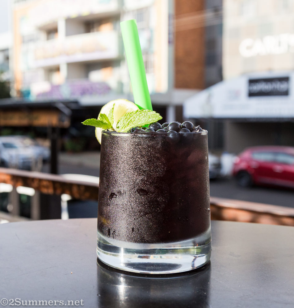 Bubble tea cocktail from the Shadowboxer