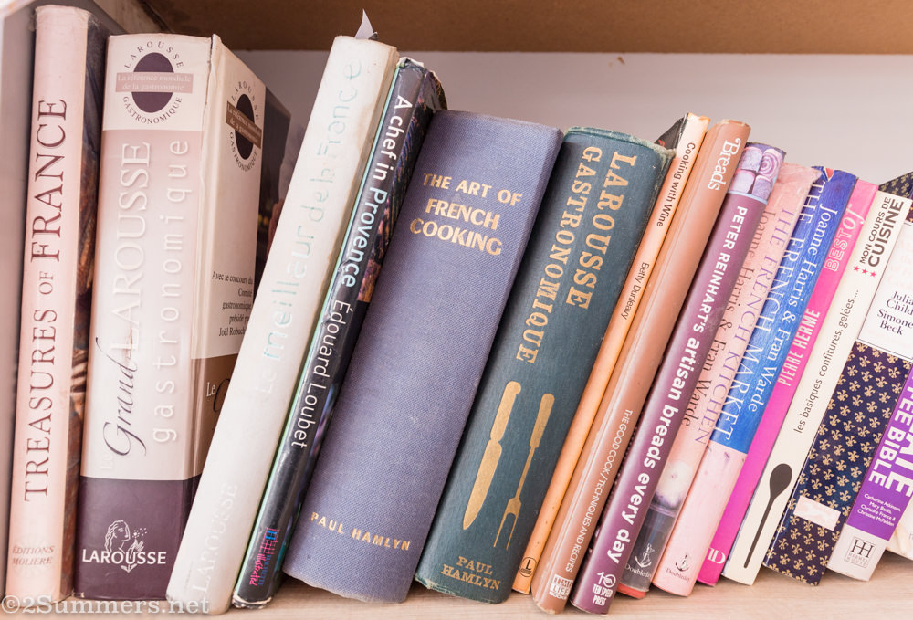 Books at Patisserie de Paris