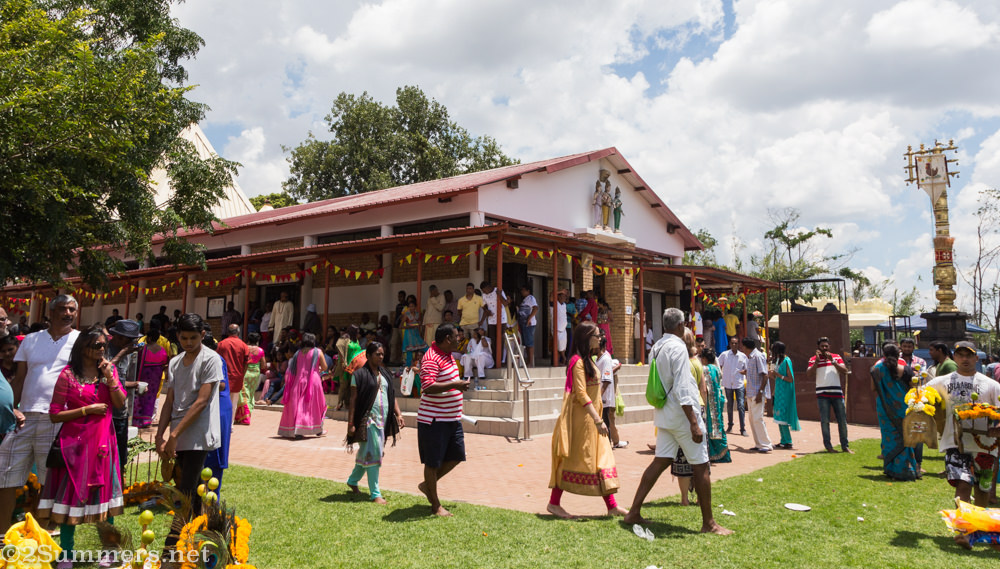 Melrose Temple outside