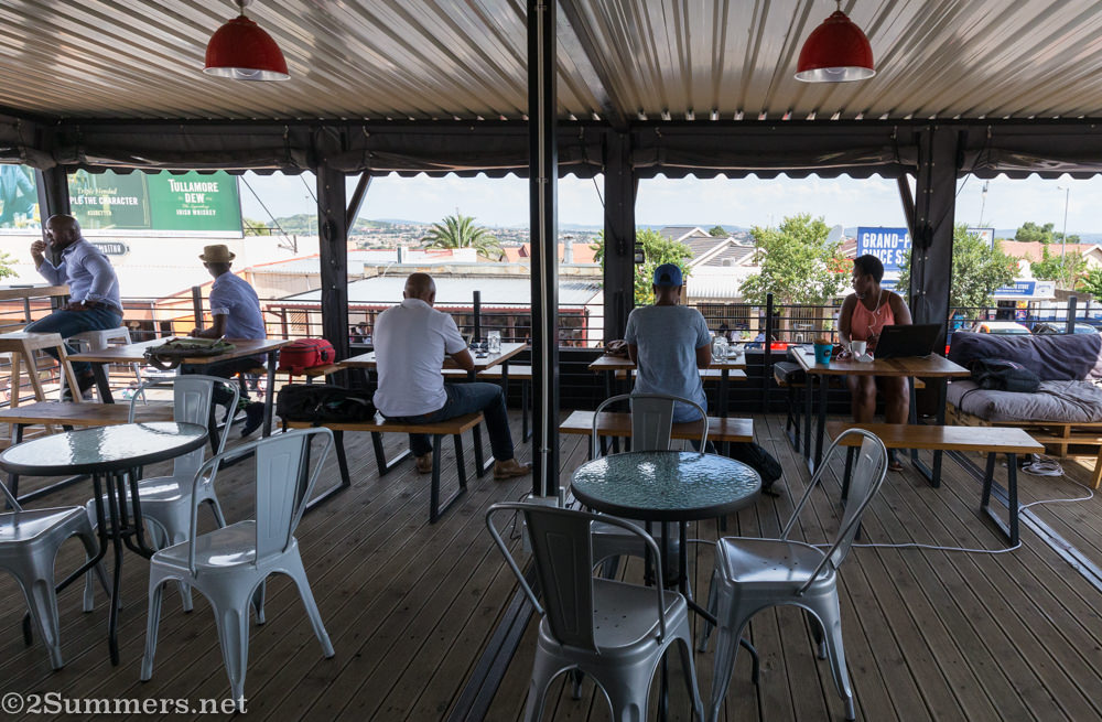 Kofi Coffee at the Box Shop on Vilakazi Street