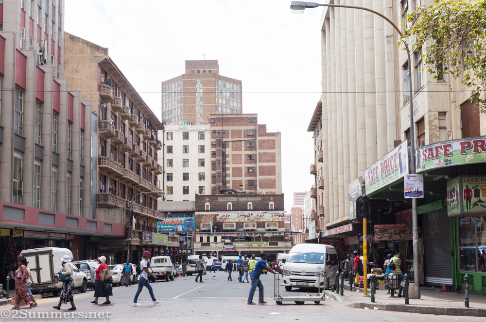 Corner of Jeppe and Kruis Streets