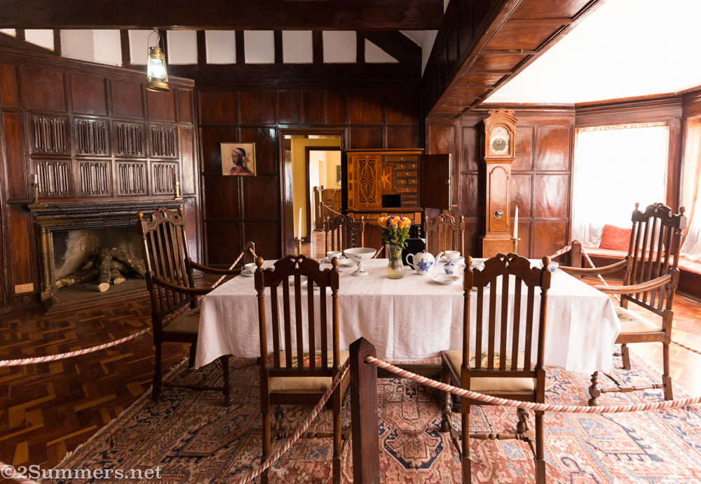 Dining room of Karen Blixen’s house