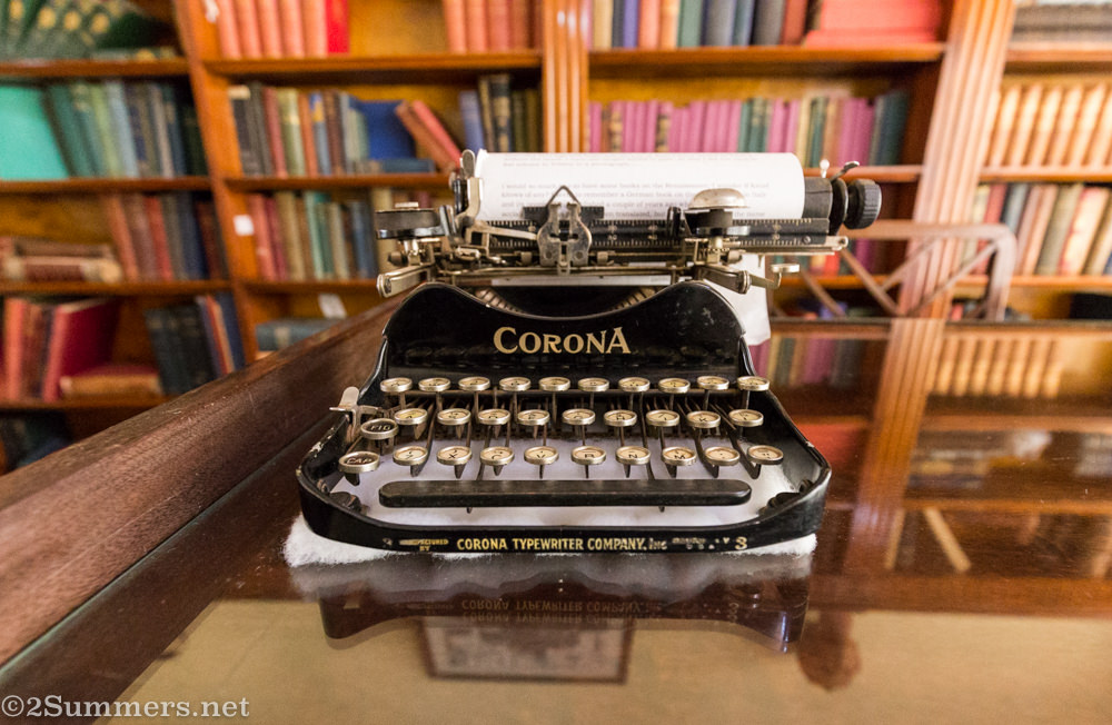 Karen Blixen’s typewriter