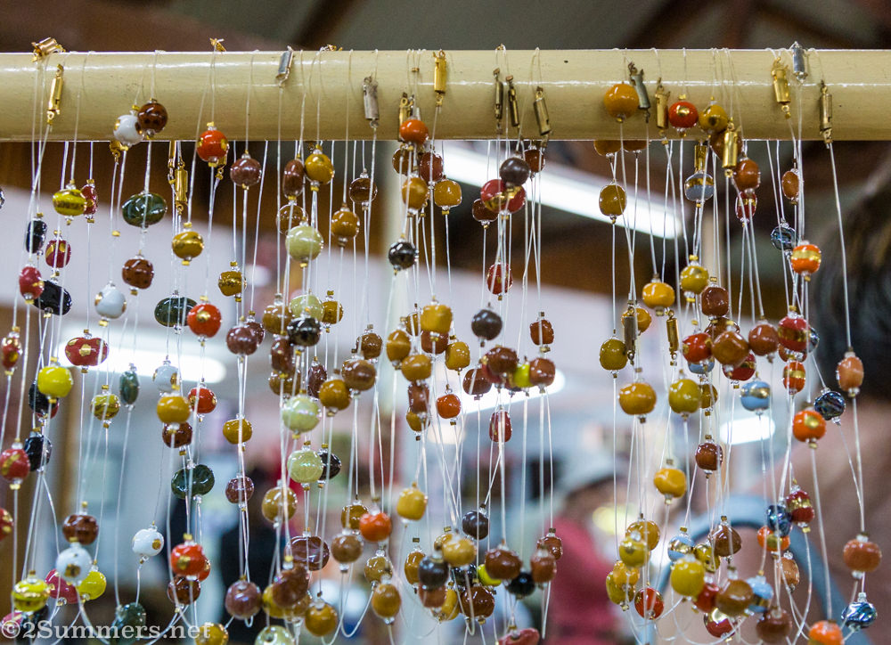 Beads for sale at Kazuri