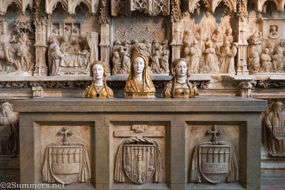 Exhibit in the Cloisters in New York City