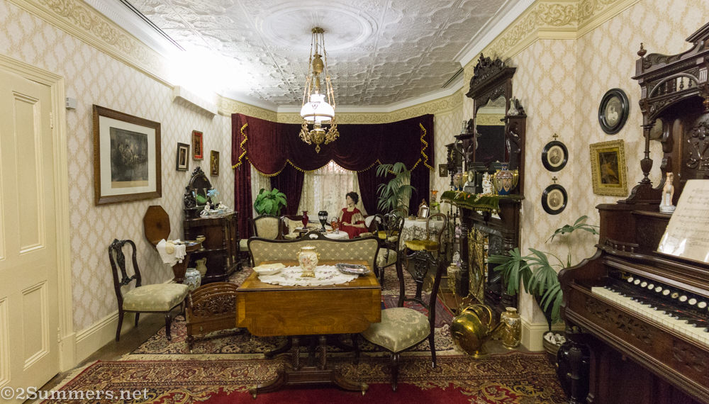 Victorian room at Roodepoort Museum
