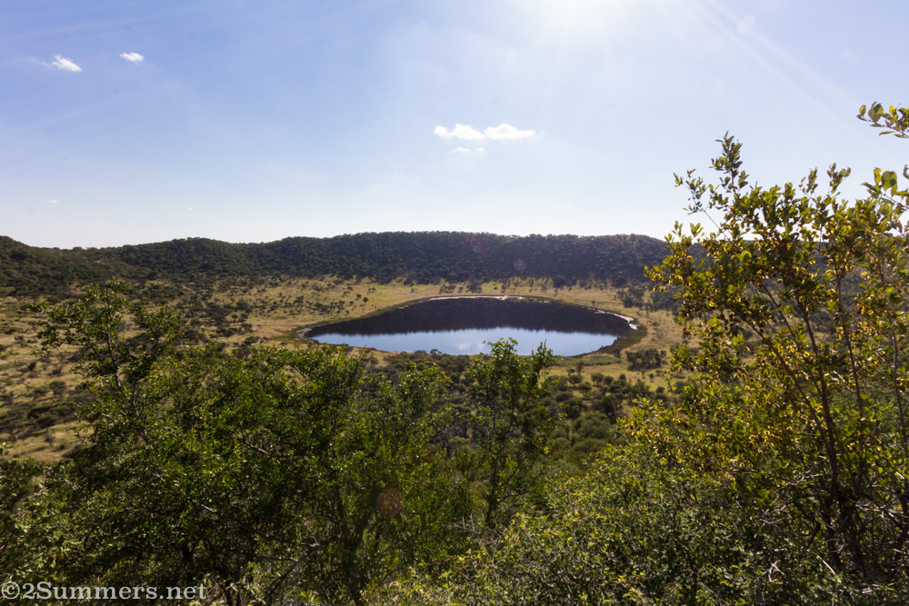 Tswaing Crater and lake