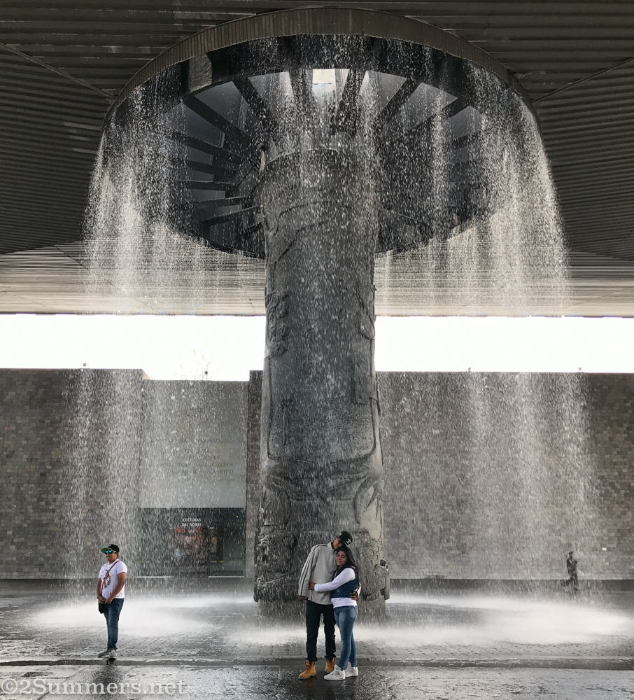 Fountain at Anthropology Museum