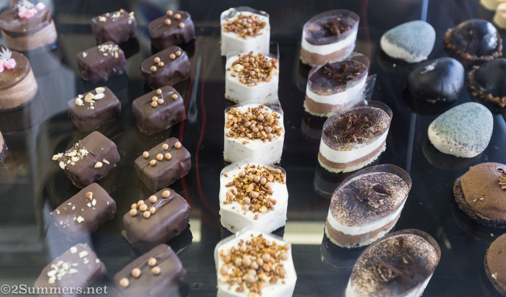 Fancy pastries from Cafe Patisse