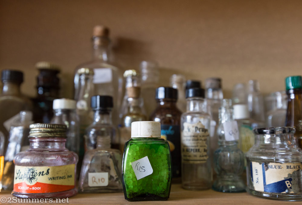 Medicine bottles at Sinkhuisie