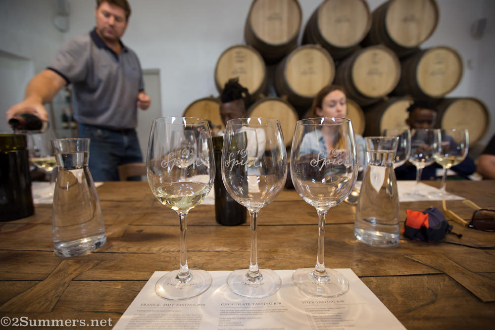 Wien tasting at Spier