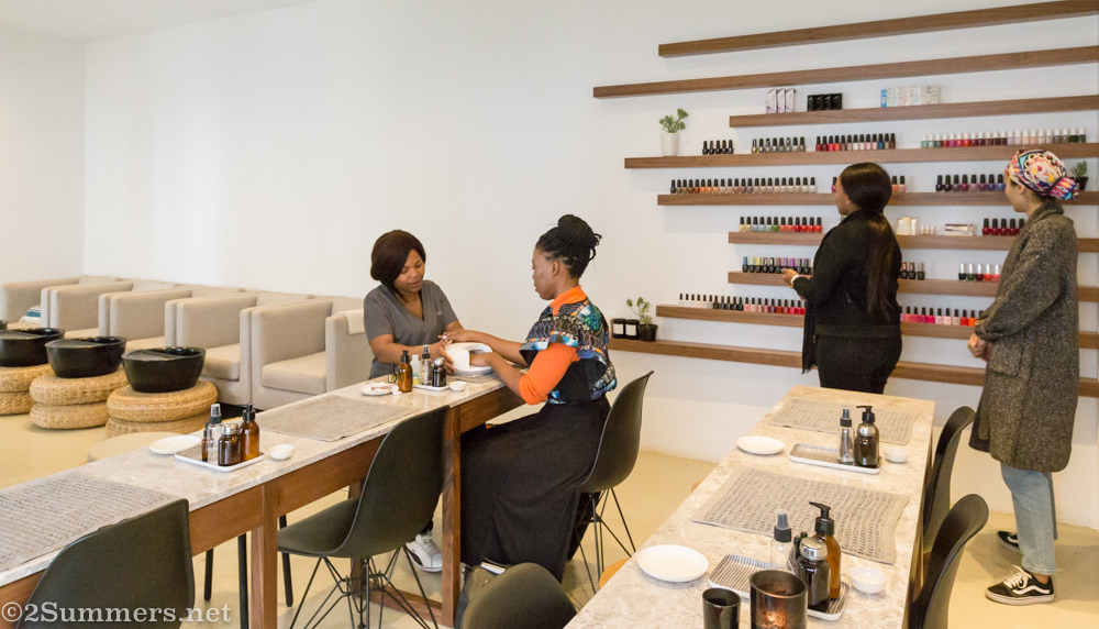 Inside Tenfold salon