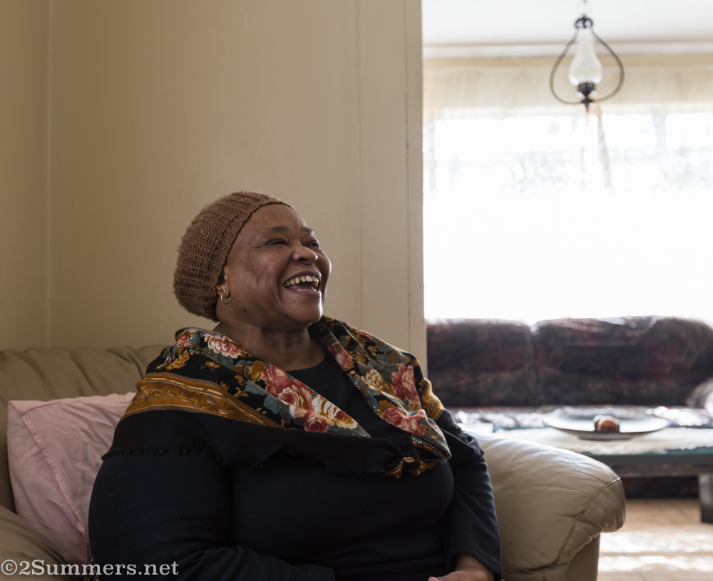 Elizabeth Nobathane in Sophiatown